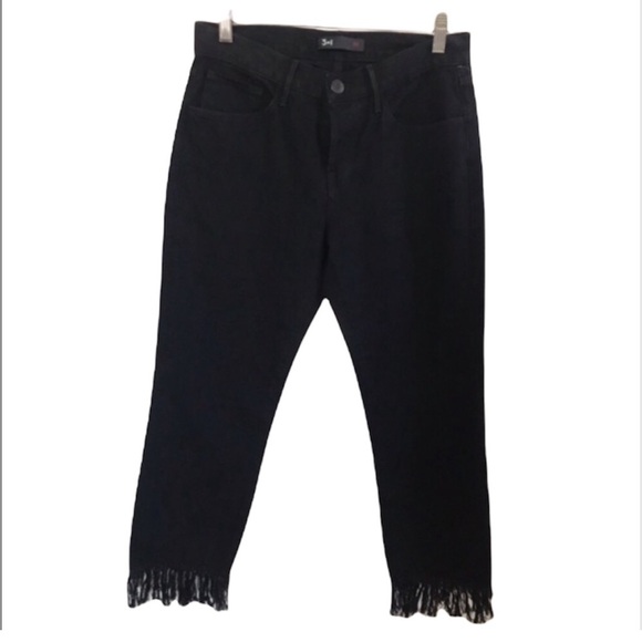 Anthropologie Frayed-Hem Straight Crop Jeans in
Mamba by 3X1 - Picture 4 of 6